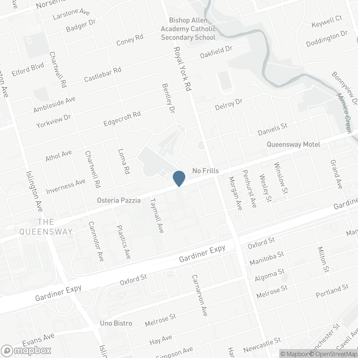 401 - 760 THE QUEENSWAY, Toronto, Ontario M8Z 0E1